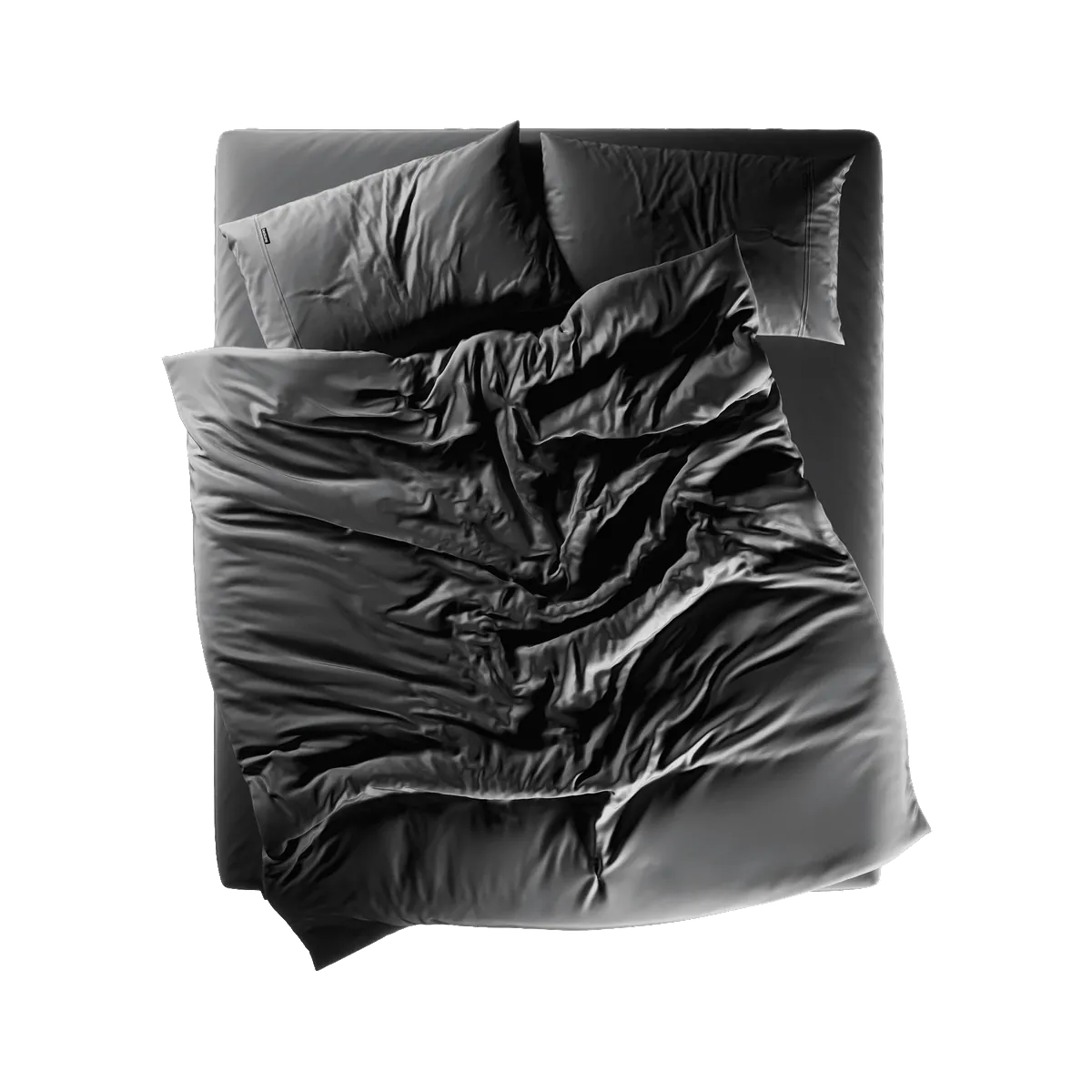 3D-визуализация комплекта MOE Bamboo Charcoal, угольный оттенок